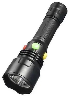 Ecocleanpath Magnetic Flashlight 3000LM LED, 4-Button Switch, Aluminum Alloy, Black - Ultra Bright & Portable Ecocleanpath Magnetic Flashlight 3000LM LED, 4-Button Switch, Aluminum Alloy, Black - Ultra Bright & Portable