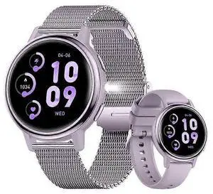 Ecocleanpath AK88 Smartwatch for Women: Health Monitor, Bluetooth Calls, Sleep Tracking (Purple) Ecocleanpath AK88 Smartwatch for Women: Health Monitor, Bluetooth Calls, Sleep Tracking (Purple)
