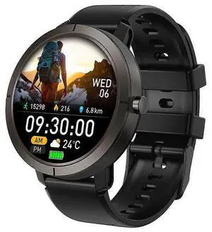 Ecocleanpath DM76 Smartwatch GPS 5ATM Waterproof AMOLED Display, Sleep & Heart Rate Tracker (Black) Ecocleanpath DM76 Smartwatch GPS 5ATM Waterproof AMOLED Display, Sleep & Heart Rate Tracker (Black)