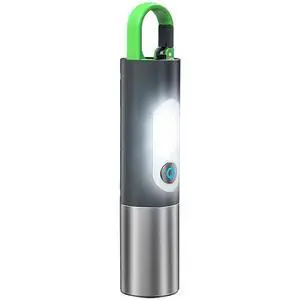 Ecocleanpath 1500 Lumens Solar Rechargeable Flashlight, IP65 Waterproof LED Torch for Camping & Emergencies (Black) Ecocleanpath 1500 Lumens Solar Rechargeable Flashlight, IP65 Waterproof LED Torch for Camping & Emergencies (Black)