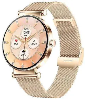 Ecocleanpath Y16 Smartwatch 1.32" AMOLED Ultra Slim Rose - Bluetooth Calls, Health & GPS Tracker Ecocleanpath Y16 Smartwatch 1.32" AMOLED Ultra Slim Rose - Bluetooth Calls, Health & GPS Tracker