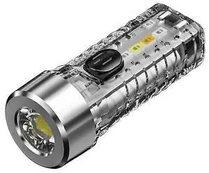 Ecocleanpath USB Rechargeable LED Keychain Flashlight, 5 Brightness & 3 Glow Modes for Adventure & Emergency Ecocleanpath USB Rechargeable LED Keychain Flashlight, 5 Brightness & 3 Glow Modes for Adventure & Emergency