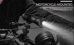 Ecocleanpath 1080P Flashlight Video Camera, 120° Wide Angle & IP66 Waterproof, USB Rechargeable for Camping, Cycling (Black) Ecocleanpath 1080P Flashlight Video Camera, 120° Wide Angle & IP66 Waterproof, USB Rechargeable for Camping, Cycling (Black)