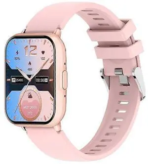 Ecocleanpath Smartwatch Z169 Pink: 1.83" BT Calling, 123 Sports Modes, Heart Rate & SpO2 Monitor Ecocleanpath Smartwatch Z169 Pink: 1.83" BT Calling, 123 Sports Modes, Heart Rate & SpO2 Monitor