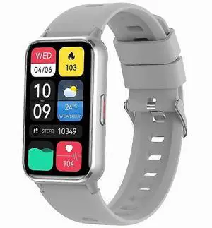 Ecocleanpath HK72 Smartwatch with AMOLED Screen, Health Tracking & Bluetooth Calling - Grey Ecocleanpath HK72 Smartwatch with AMOLED Screen, Health Tracking & Bluetooth Calling - Grey