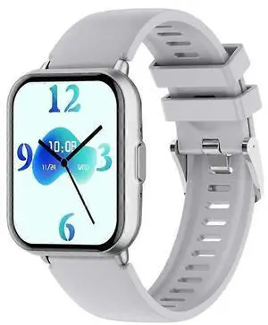 Ecocleanpath Z169 Smartwatch 1.83" Bluetooth Calling, Blood Oxygen Monitor, 123 Sports Modes (Grey) Ecocleanpath Z169 Smartwatch 1.83" Bluetooth Calling, Blood Oxygen Monitor, 123 Sports Modes (Grey)