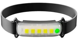 Ecocleanpath Rechargeable COB LED Headlamp, 3 Modes Adjustable Waterproof Headlight for Camping, Hiking & Cycling (Black) Ecocleanpath Rechargeable COB LED Headlamp, 3 Modes Adjustable Waterproof Headlight for Camping, Hiking & Cycling (Black)