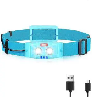 Ecocleanpath Rechargeable LED Headlamp, 1000 Lumens Super Bright with 5 Modes & Red Light, IPX4 Waterproof Headlight for Camping, Hiking Ecocleanpath Rechargeable LED Headlamp, 1000 Lumens Super Bright with 5 Modes & Red Light, IPX4 Waterproof Headlight for Camping, Hiking