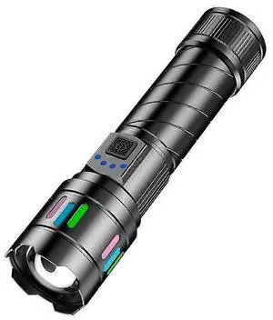 Ecocleanpath 2025 Super Bright 13-Mode Zoomable LED Flashlight, IP67 Waterproof Tactical Light with Long Battery Life Ecocleanpath 2025 Super Bright 13-Mode Zoomable LED Flashlight, IP67 Waterproof Tactical Light with Long Battery Life