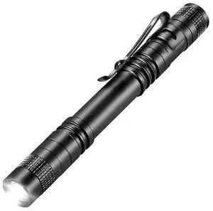 Ecocleanpath Mini LED Flashlight with Pen Clip - Bright, Waterproof, Portable (Black) Ecocleanpath Mini LED Flashlight with Pen Clip - Bright, Waterproof, Portable (Black)