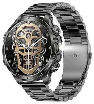 Ecocleanpath AK75 Smartwatch with Flashlight & Bluetooth Calling, 100+ Sports Modes, Long Battery Life (Black) Ecocleanpath AK75 Smartwatch with Flashlight & Bluetooth Calling, 100+ Sports Modes, Long Battery Life (Black)