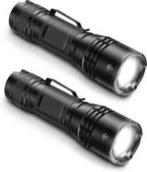 Ecocleanpath Tactical Flashlight 1000 Lumens, Military-Grade Aluminum, Water Resistant, Compact EDC Light (Black) Ecocleanpath Tactical Flashlight 1000 Lumens, Military-Grade Aluminum, Water Resistant, Compact EDC Light (Black)