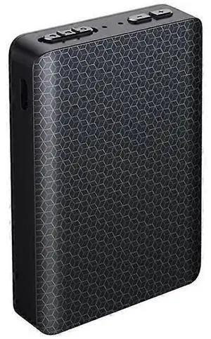 Ecocleanpath 300hr Voice Recorder Pen - Professional Dictaphone with Noise Reduction & MP3 Playback (Black)