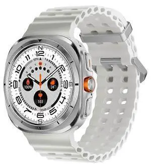 Ecocleanpath Smartwatch with Bluetooth Calling, Heart Rate & Blood Pressure Monitor, 100+ Sport Modes, White Ecocleanpath Smartwatch with Bluetooth Calling, Heart Rate & Blood Pressure Monitor, 100+ Sport Modes, White