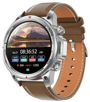 Ecocleanpath Smartwatch with Bluetooth Calling, 1.53" HD Screen, 100+ Sports Modes, Heart Rate & Blood Oxygen Monitor (Brown) Ecocleanpath Smartwatch with Bluetooth Calling, 1.53" HD Screen, 100+ Sports Modes, Heart Rate & Blood Oxygen Monitor (Brown)