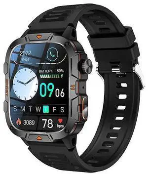Ecocleanpath Smartwatch with Bluetooth Calling, Heart Rate & Blood Oxygen Monitor, Health Tracker (Black) Ecocleanpath Smartwatch with Bluetooth Calling, Heart Rate & Blood Oxygen Monitor, Health Tracker (Black)