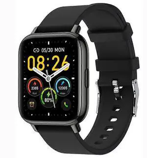 Ecocleanpath Smartwatch with Bluetooth Calling, 1.69" HD Display, Heart Rate & Blood Oxygen Monitor, 100+ Sport Modes (Black)
