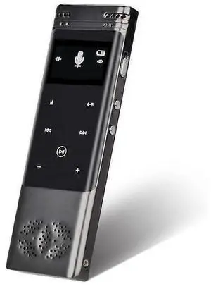 Ecocleanpath Professional Voice Activated Digital Audio Recorder with Noise Cancelling, 8GB USB Pen MP3 (Black)