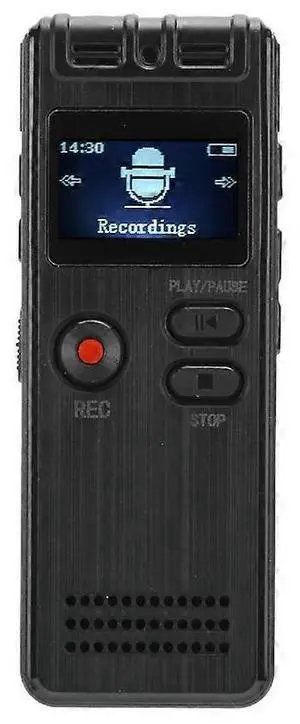 Ecocleanpath 8GB Digital Audio Recorder with OTG & Memory Card Support | MP3 Player, Black Ecocleanpath 8GB Digital Audio Recorder with OTG & Memory Card Support | MP3 Player, Black