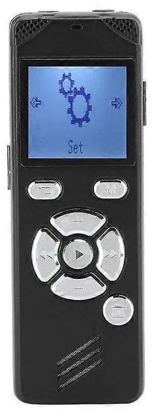 Ecocleanpath 8GB Digital Audio Recorder with Dual Mic, MP3 Player & VOR Function - Black Aluminum Alloy Ecocleanpath 8GB Digital Audio Recorder with Dual Mic, MP3 Player & VOR Function - Black Aluminum Alloy