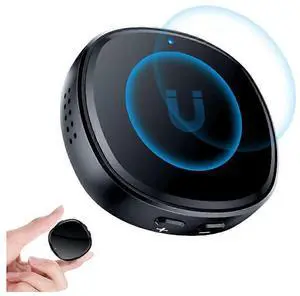 Ecocleanpath 128GB Magnetic Voice Activated Recorder with Playback, 1600Hrs Capacity & Noise Reduction (Black)