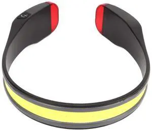 Ecocleanpath Rechargeable COB Headlamp with Red Tail Light, 3-Level Adjustable, Waterproof for Running & Sports (Black) Ecocleanpath Rechargeable COB Headlamp with Red Tail Light, 3-Level Adjustable, Waterproof for Running & Sports (Black)