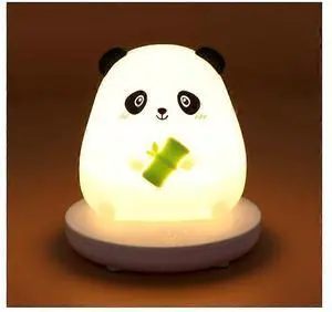 Ecocleanpath Cute Panda LED Night Light, Touch Control 3 Modes, USB Rechargeable Kids Lamp (White) Ecocleanpath Cute Panda LED Night Light, Touch Control 3 Modes, USB Rechargeable Kids Lamp (White)