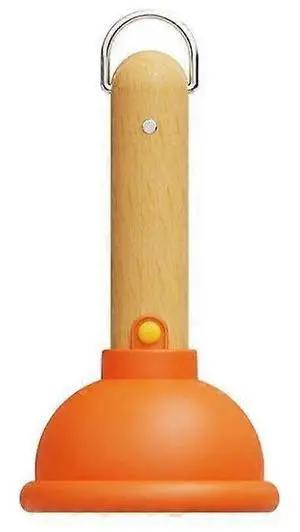 Ecocleanpath Plunger Night Light for Kids - Rechargeable, Touch Control, Portable Nursery Lamp, Funny Gift