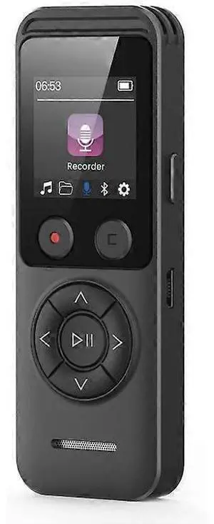 Ecocleanpath 16GB Digital Voice Recorder with Dual Mic, 3072kbps HD, Noise Reduction, A-B Repeat - Black Ecocleanpath 16GB Digital Voice Recorder with Dual Mic, 3072kbps HD, Noise Reduction, A-B Repeat - Black