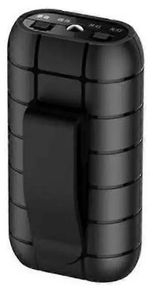 Ecocleanpath B800LI1101H6 Magnetic Voice-Activated Recorder | 500Hrs Battery, Clip & Magnet Mount