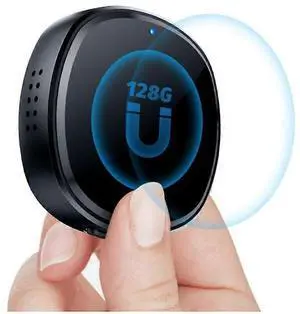 Ecocleanpath 128GB Voice Activated Recorder with Speaker, DSP Noise Cancelling, MP3 Audio for Lectures & Meetings (Black) Ecocleanpath 128GB Voice Activated Recorder with Speaker, DSP Noise Cancelling, MP3 Audio for Lectures & Meetings (Black)