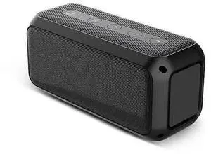 Ecocleanpath T3 30W Portable Bluetooth Speaker, IPX5 Waterproof, 12H Playtime, Stereo Pairing, Black