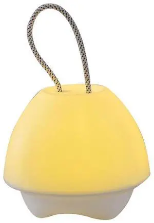 Ecocleanpath USB Rechargeable LED Desk Lamp, Dual Yellow/White Light, 1600mAh Battery, Portable Night Light for Bedroom