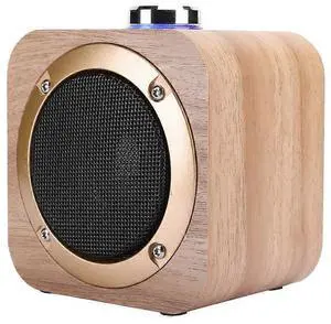 Ecocleanpath Portable Wooden Bluetooth Speaker, 6-8H Playtime, TWS Pairing, Yellow Wood Grain for Home & Outdoor Ecocleanpath Portable Wooden Bluetooth Speaker, 6-8H Playtime, TWS Pairing, Yellow Wood Grain for Home & Outdoor