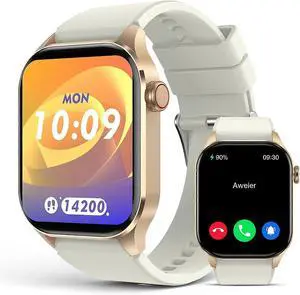 Ecocleanpath T98 Smart Watch with Infrared Blood Oxygen Monitor, 2.04" AMOLED, 136+ Sports Modes, IP68 Waterproof - White Ecocleanpath T98 Smart Watch with Infrared Blood Oxygen Monitor, 2.04" AMOLED, 136+ Sports Modes, IP68 Waterproof - White