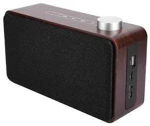 Ecocleanpath Portable Wooden Bluetooth Speaker with 15H Playtime, Memory Card Slot & Rich Bass (Red) Ecocleanpath Portable Wooden Bluetooth Speaker with 15H Playtime, Memory Card Slot & Rich Bass (Red)