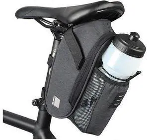 Ecocleanpath Waterproof Bike Underseat Bag, 1.8L MTB/Road Bicycle Saddle Bag with Reflective Safety