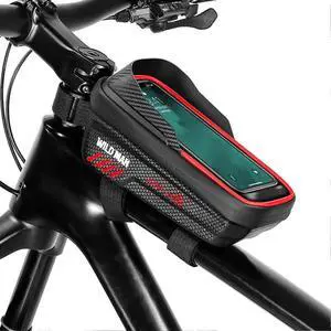 Ecocleanpath Waterproof Bike Phone Bag with Touchscreen - Frame Mount Holder for Phones up to 6.8" Ecocleanpath Waterproof Bike Phone Bag with Touchscreen - Frame Mount Holder for Phones up to 6.8"