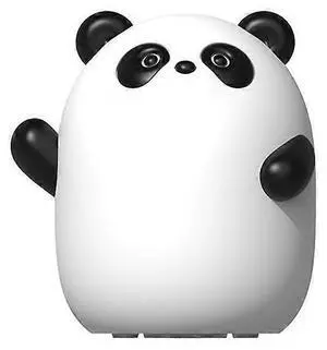 Ecocleanpath Cute Panda Night Light for Kids, Touch Control 3 Modes & Timer, USB Rechargeable, Black - Ideal Gift Ecocleanpath Cute Panda Night Light for Kids, Touch Control 3 Modes & Timer, USB Rechargeable, Black - Ideal Gift