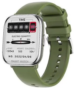 Ecocleanpath Heart Rate Women's Smart Watch: 1.75" AMOLED Display, Bluetooth Calling, Health Monitoring