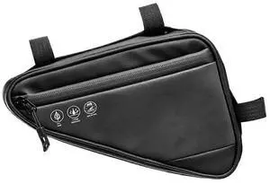 Ecocleanpath Universal Bike Triangle Frame Bag - Water-Resistant Storage Pouch with Reflective Logo for Cycling & Commuting