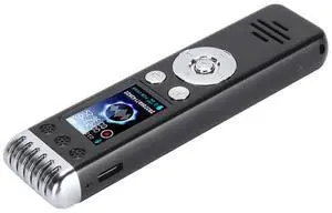 Ecocleanpath 64GB Digital Voice Recorder with AGC Noise Reduction, 240H Record & Long Battery for Lectures/Interviews