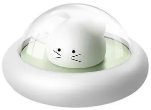 Ecocleanpath Rechargeable Mouse Nightlight for Kids - 3 Brightness Levels, 20-Min Timer, Safe ABS Green LED Lamp Ecocleanpath Rechargeable Mouse Nightlight for Kids - 3 Brightness Levels, 20-Min Timer, Safe ABS Green LED Lamp