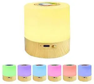 Ecocleanpath Mini LED Night Light, Touch Control RGB Color Changing, Dimmable, USB Rechargeable, 2/4H Timer, Portable Bedside Lamp (White) Ecocleanpath Mini LED Night Light, Touch Control RGB Color Changing, Dimmable, USB Rechargeable, 2/4H Timer, Portable Bedside Lamp (White)