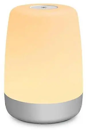 Ecocleanpath Rechargeable Touch Night Light for Kids - Dimmable RGB LED Bedside Lamp with Timer & Memory, White Ecocleanpath Rechargeable Touch Night Light for Kids - Dimmable RGB LED Bedside Lamp with Timer & Memory, White