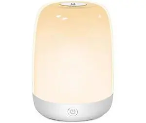 Ecocleanpath Touch Bedside Lamp, 3-Way Dimmable with USB Port & RGB Colors, 1200mAh Battery, White Ecocleanpath Touch Bedside Lamp, 3-Way Dimmable with USB Port & RGB Colors, 1200mAh Battery, White