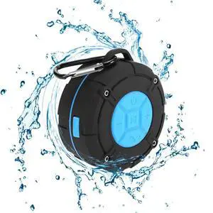 Ecocleanpath IPX7 Waterproof Shower Speaker with HD Sound, 10H Playtime, Suction Cups & Hands-Free Ecocleanpath IPX7 Waterproof Shower Speaker with HD Sound, 10H Playtime, Suction Cups & Hands-Free