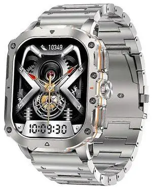 Ecocleanpath AMOLED HD Smartwatch with Bluetooth Calls, Heart Rate & Health Monitoring, Waterproof