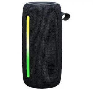 Ecocleanpath 25W Outdoor Bluetooth Speaker with RGB Lights & 6-Hour Playtime, Wireless Portable Subwoofer (Black)