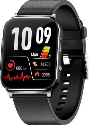 Ecocleanpath H-Band Smart Watch: 1.81" HRV, SpO2 & Sleep Tracker, IP68 Waterproof Fitness Watch